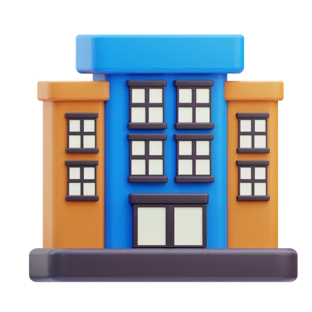 Hotel  3D Icon