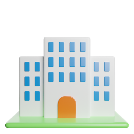 Hotel  3D Icon