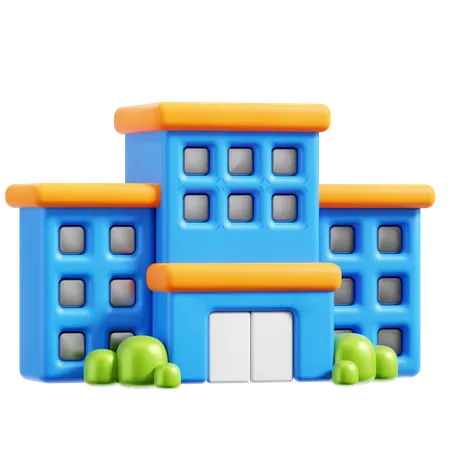 Hotel  3D Icon