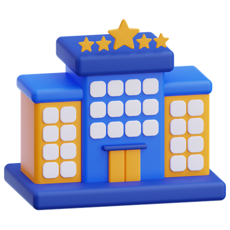 Hotel  3D Icon