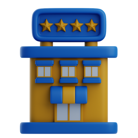 Hotel  3D Icon