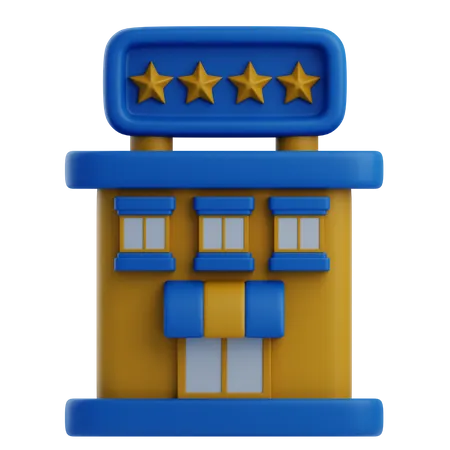 Hotel  3D Icon