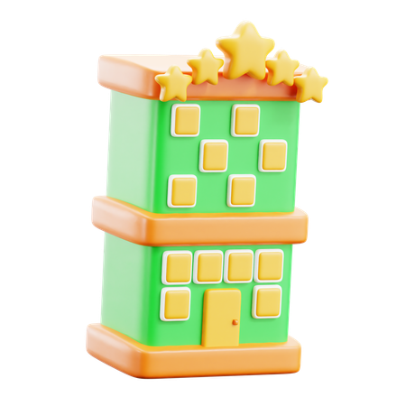 Hotel  3D Icon