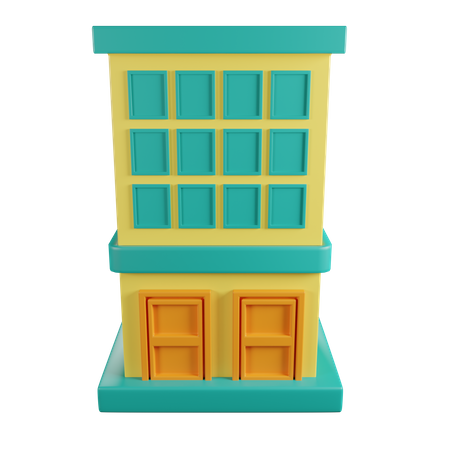 Hotel  3D Icon