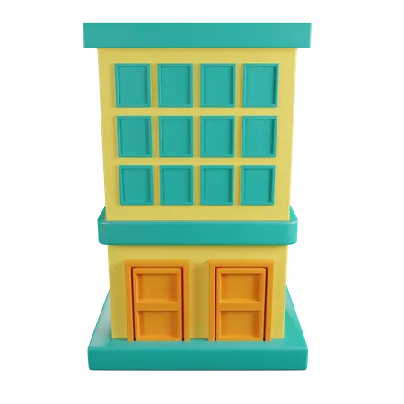 Hotel  3D Icon