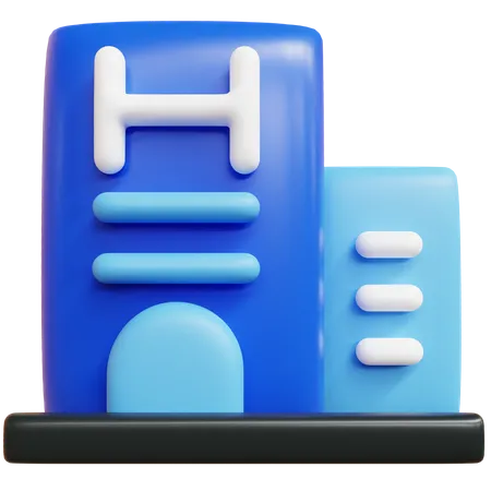 Hotel  3D Icon