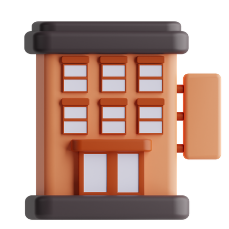 Hotel  3D Icon