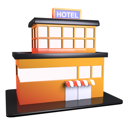 Hotel  3D Icon