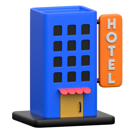 Hotel  3D Icon