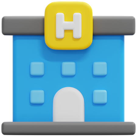 Hotel  3D Icon
