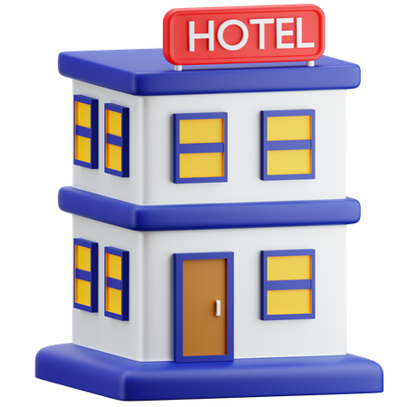 Hotel  3D Icon