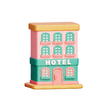 Hotel  3D Icon