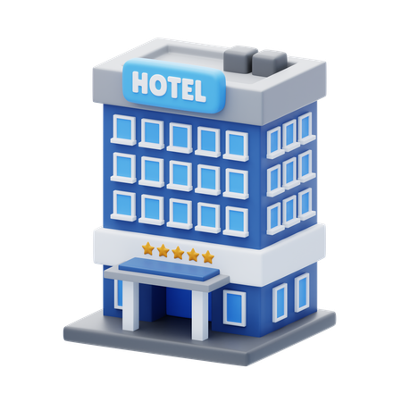 Hôtel 7 étoiles  3D Icon