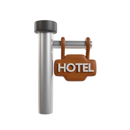 Hotel Board  3D Icon