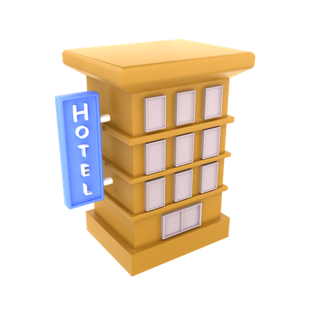 Hotel Board  3D Icon