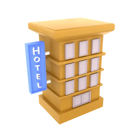 Hotel Board  3D Icon