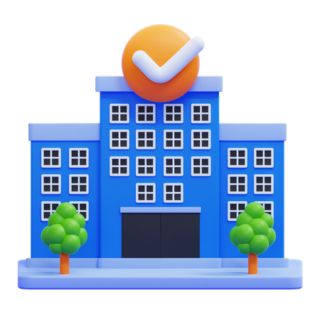 Hotel Booking  3D Icon