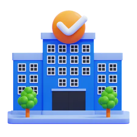 Hotel Booking  3D Icon