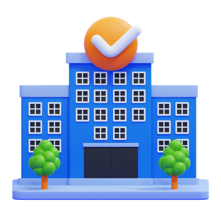 Hotel Booking  3D Icon