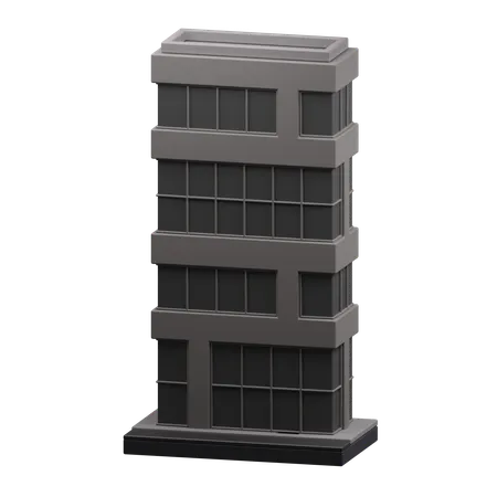 Hotel Building  3D Icon