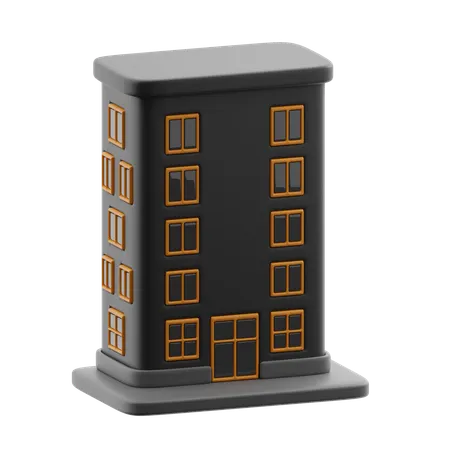 Hotel building  3D Icon