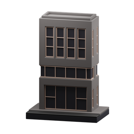 Hotel building  3D Icon