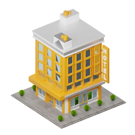 Hotel Check In  3D Icon