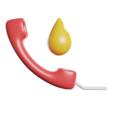 Ligne d'assistance  3D Icon
