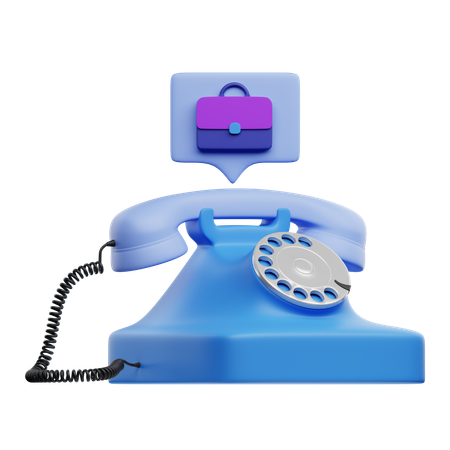 Hotline  3D Icon