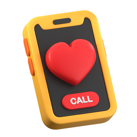 Hotline Call  3D Icon