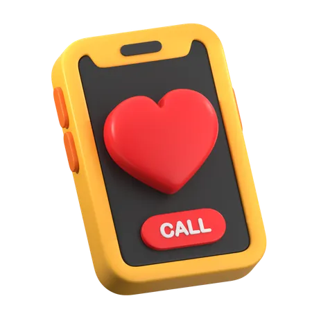 Hotline Call  3D Icon