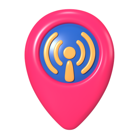 Hotspot  3D Icon