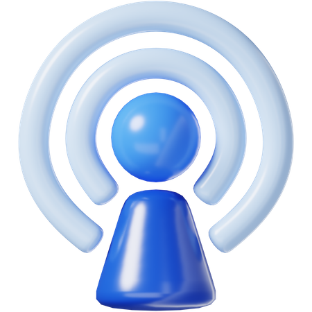 Hotspot  3D Icon