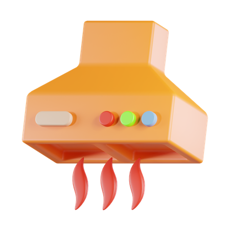 Hotte  3D Icon