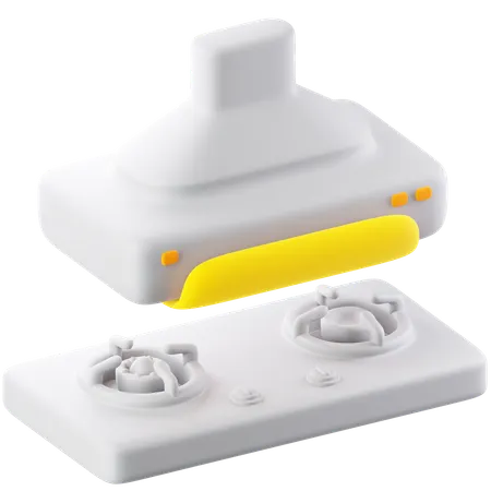 Hotte de cuisine  3D Icon