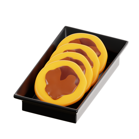 Hotteok  3D Icon