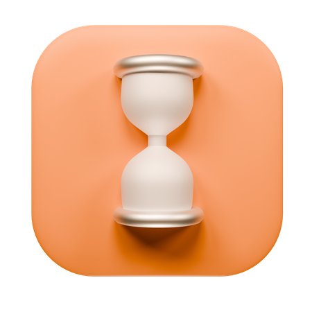 Hour Glass  3D Icon