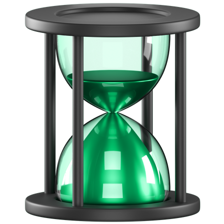 Hourglass  3D Icon