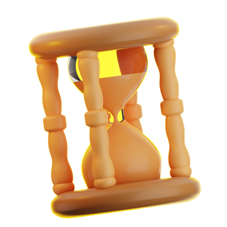 Hourglass  3D Icon