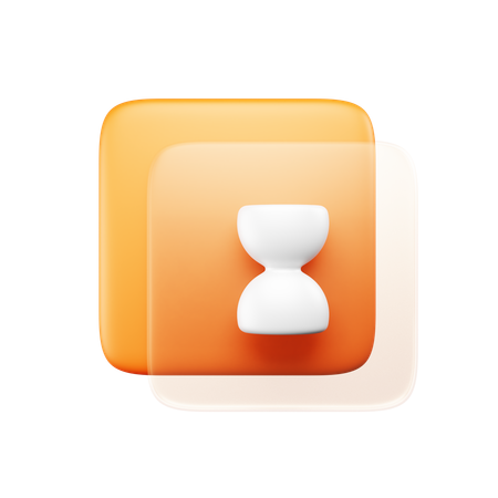 Hourglass  3D Icon