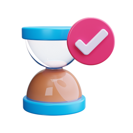 Hourglass  3D Icon