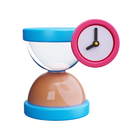 Hourglass  3D Icon