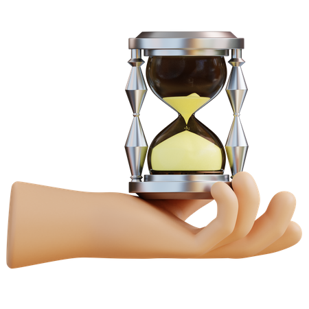 Hourglass  3D Icon