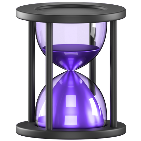 Hourglass  3D Icon