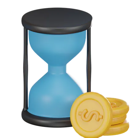 Hourglass  3D Icon