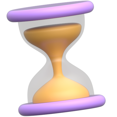 Hourglass  3D Icon
