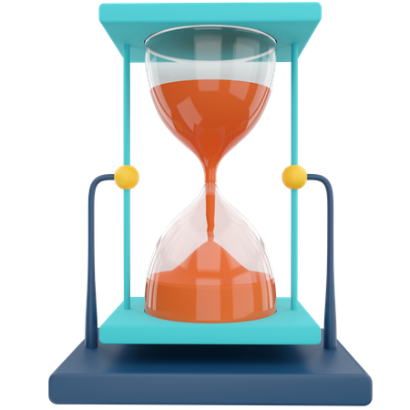 Hourglass  3D Icon