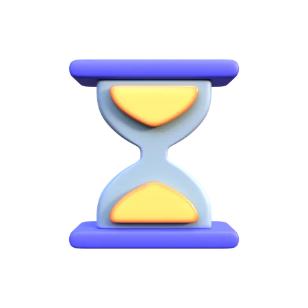 Hourglass  3D Icon