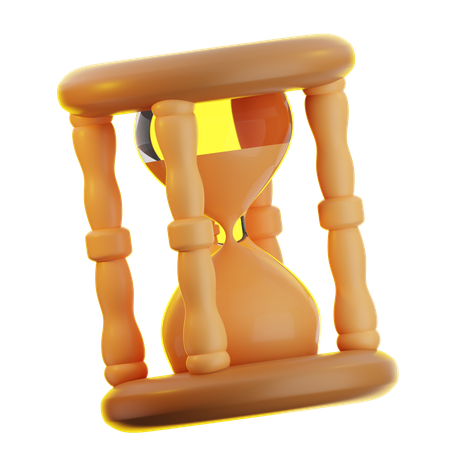 Hourglass  3D Icon