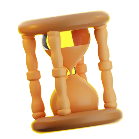 Hourglass  3D Icon
